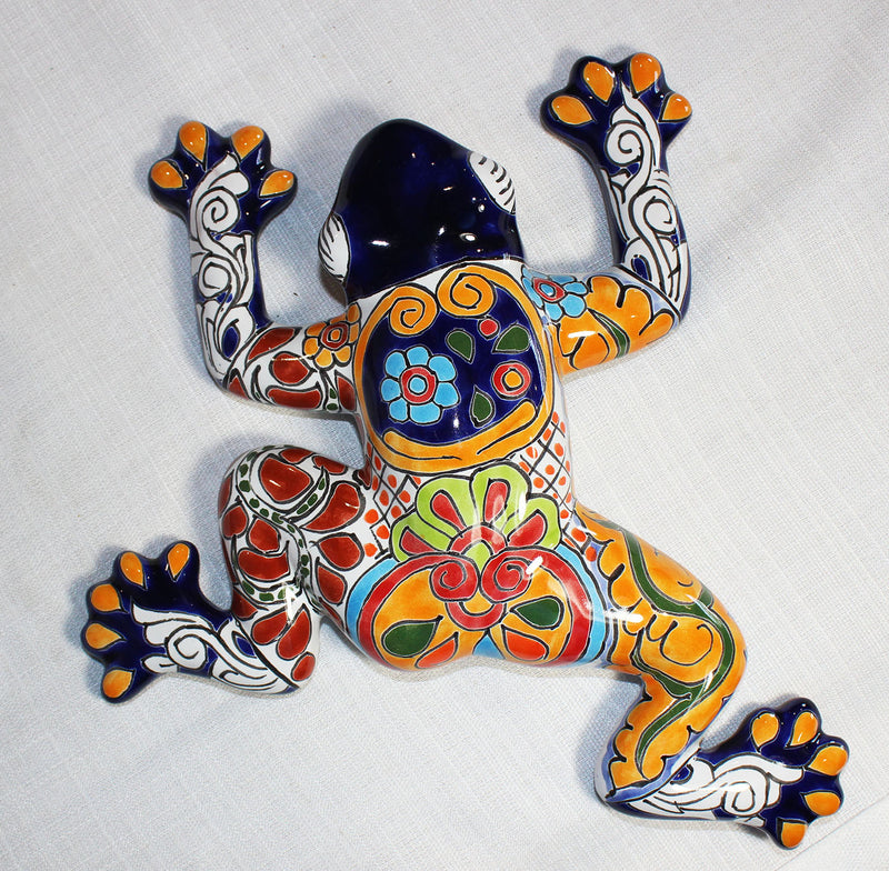 Small Wall Frog- 10.5" X 10.5" (Blue)-   LICXWF197