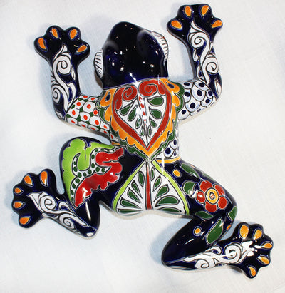 Small Wall Frog- 10.5" X 10.5" (Blue)-   LICXWF197