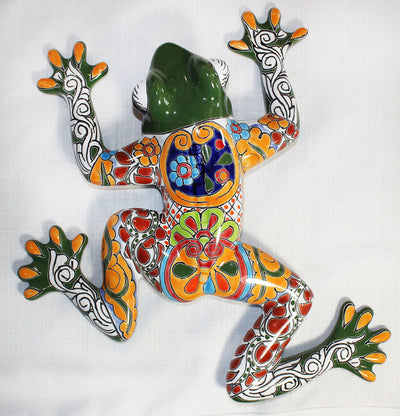 Medium Wall Frog- 15" X 15" (Green)-   LICXWF198