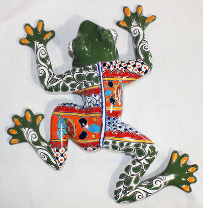 Medium Wall Frog- 15" X 15" (Green)-   LICXWF198