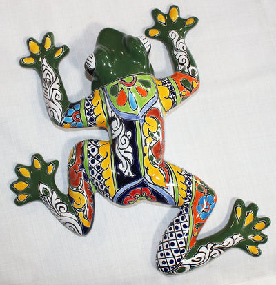 Medium Wall Frog- 15" X 15" (Green)-   LICXWF198