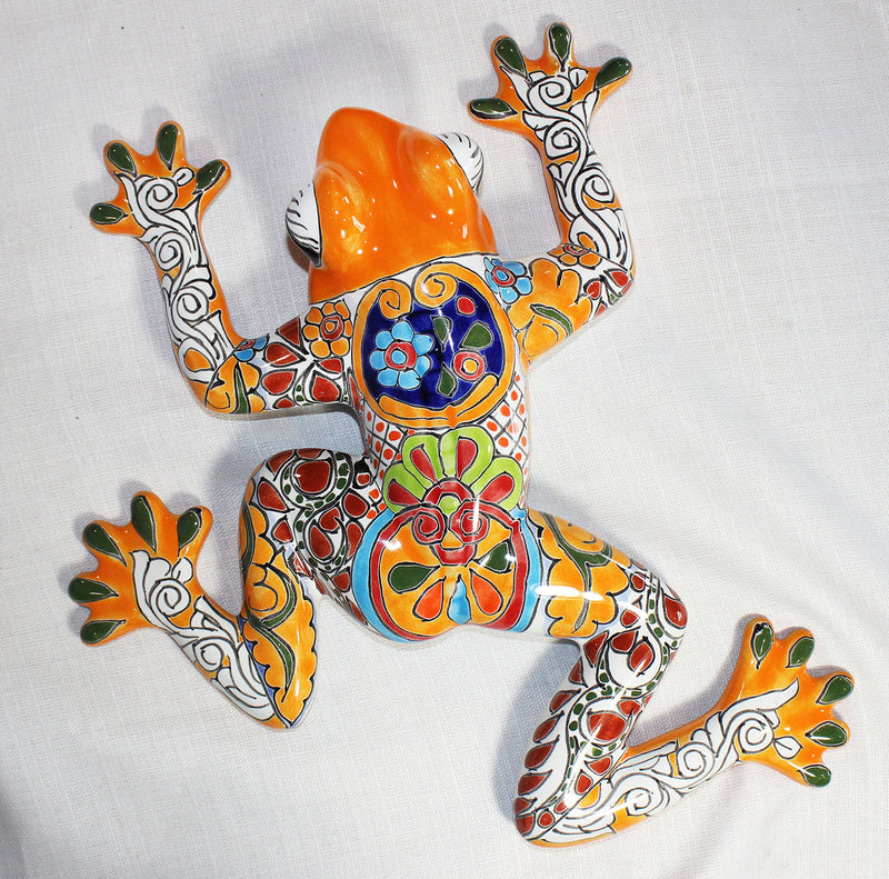 Medium Wall Frog- 15" X 15" (Yellow)-   LICXWF198