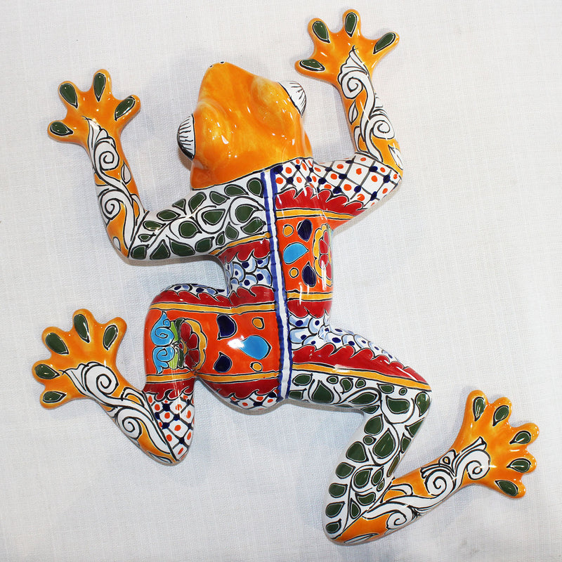 Medium Wall Frog- 15" X 15" (Yellow)-   LICXWF198