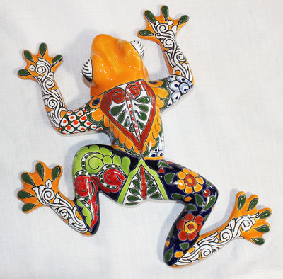 Medium Wall Frog- 15" X 15" (Yellow)-   LICXWF198