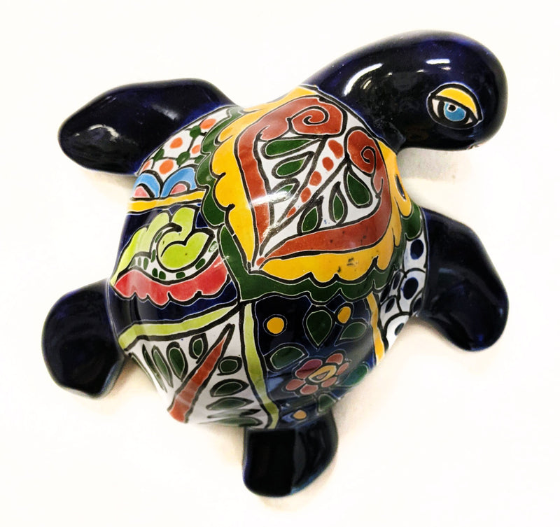 Small Wall Turtle- 6.25" x 6.25" (Blue)-   LICXTS238