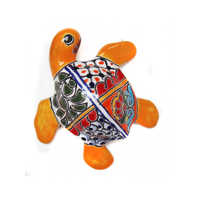 Small Wall Turtle- 6.25" x 6.25" (Yellow)-   LICXTS238