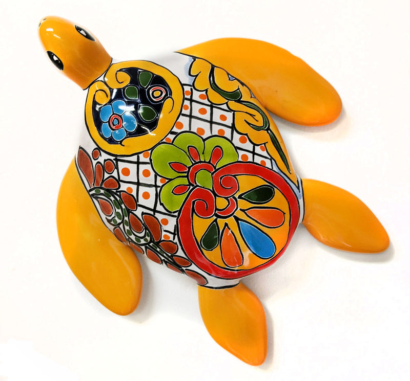 Medium Wall Turtle- 8" x 10.25" (Yellow)-   LICXTM239