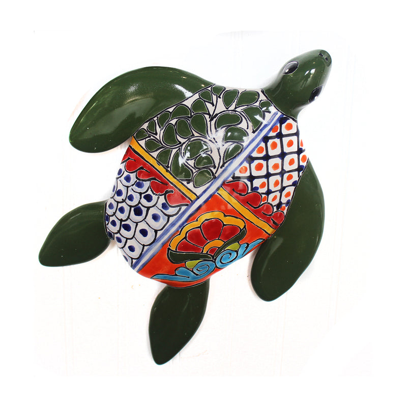 Medium Wall Turtle- 8" x 10.25" (Green)-   LICXTM239