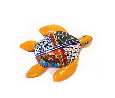 Medium Wall Turtle- 8" x 10.25" (Yellow)-   LICXTM239