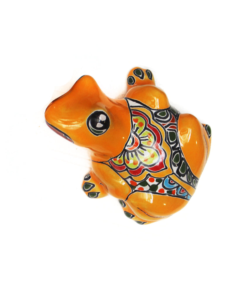 Small Wall Frog- 4.5" x 4.25" (Yellow)-   LICXFS241