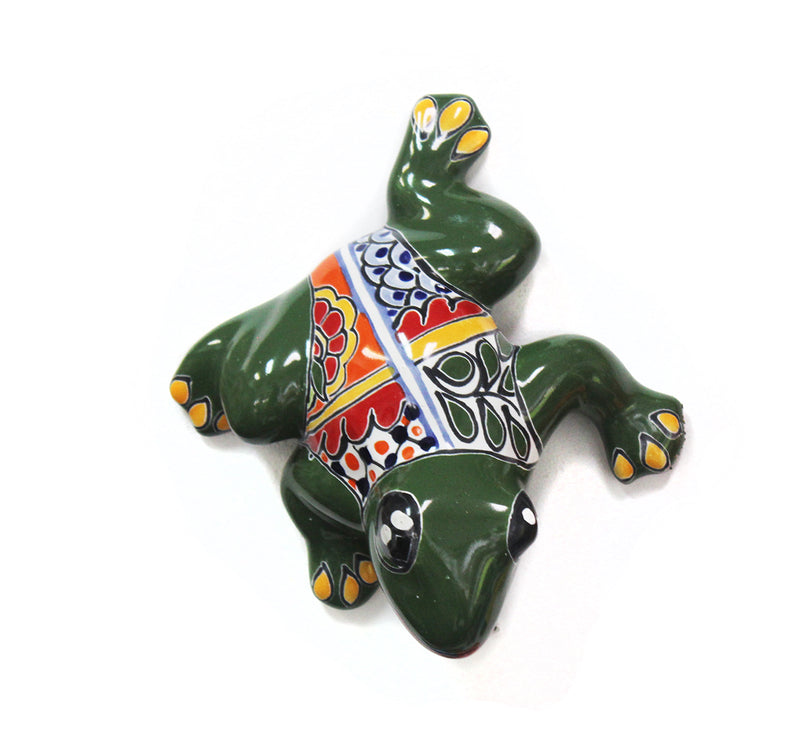 Medium Wall Frog- 5.5" x 6.5" (Green)-   LICXFM242