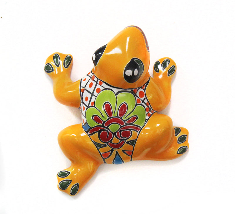 Medium Wall Frog- 5.5"x 6.5" (Yellow)-   LICXFM242