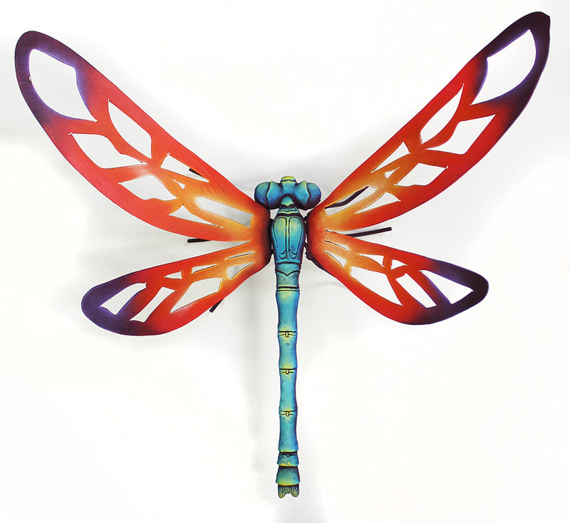 18" Extra Large Airbrushed Dragonfly