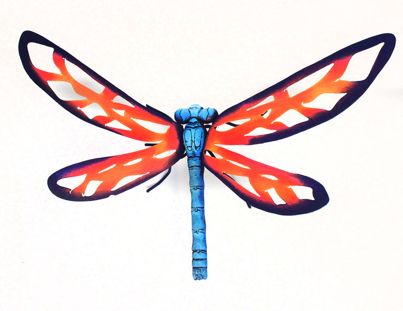 Airbrushed Dragonfly Medium 14"