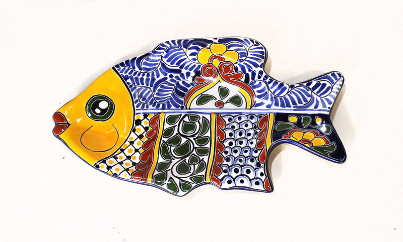 Talavera Large Fish Serving Plate-   LICFP203