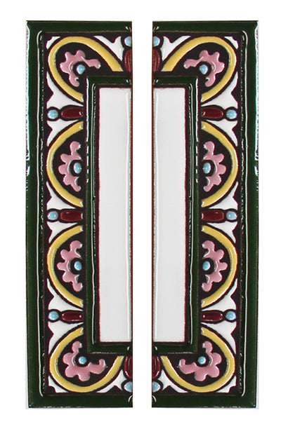 Granada Narrow Trim - (Pair) Spanish Ceramic