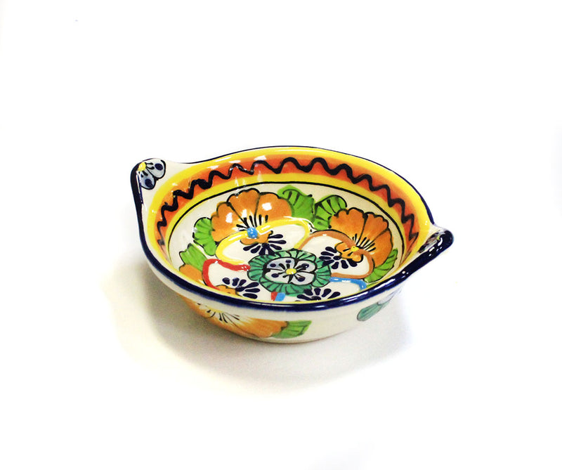 Medium Bowl with Handles 7"-   QA0046