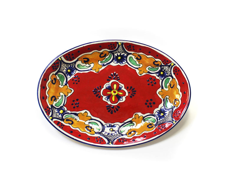 Oval Tray- 9.25" X 12.75"-   QC0016