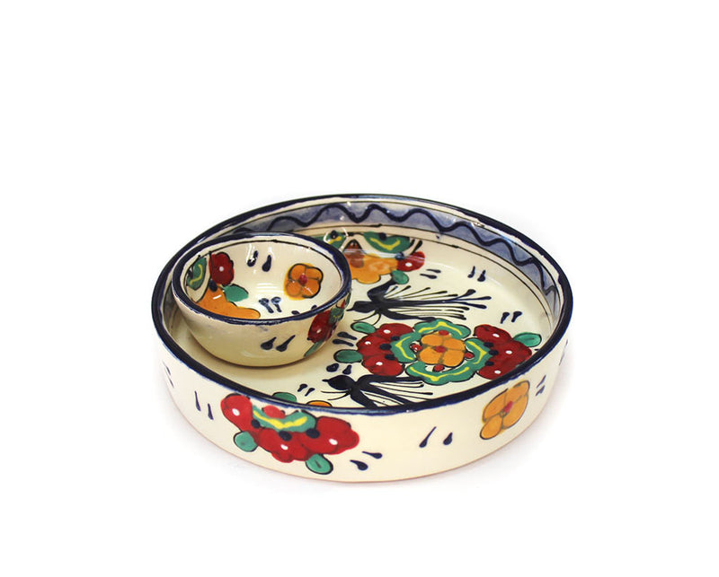 Round Olive Dish-   QRV3003