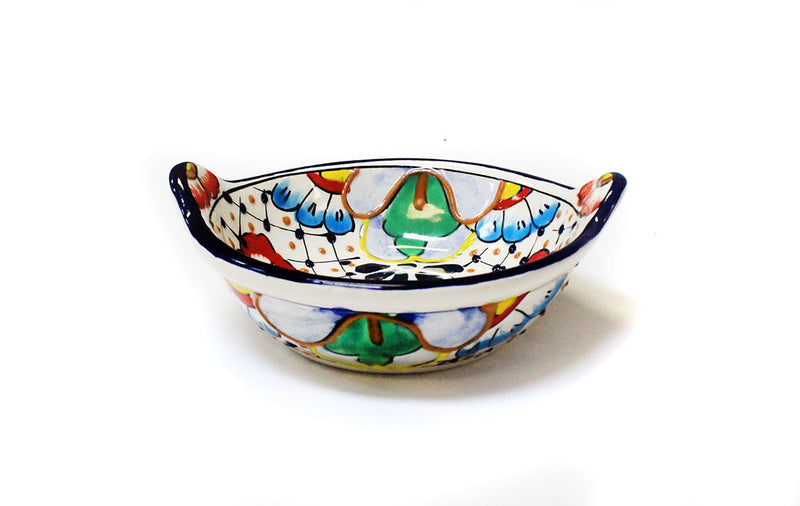 Medium Bowl With Handles 7"-   QZ0046