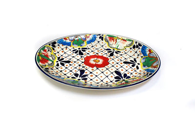 Oval Tray- 9.25" X 12.75"-   QZ0016
