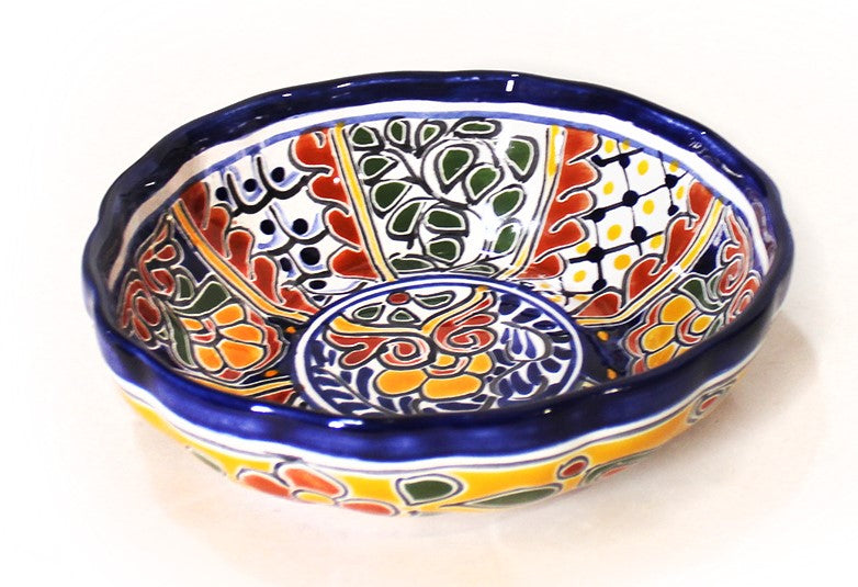 Scalloped Bowl - 10.25" x 3"-   LICBS007