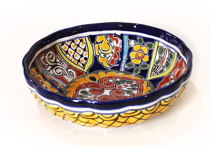 Scalloped Bowl - 6.25" x 2.5"-   LICBS004