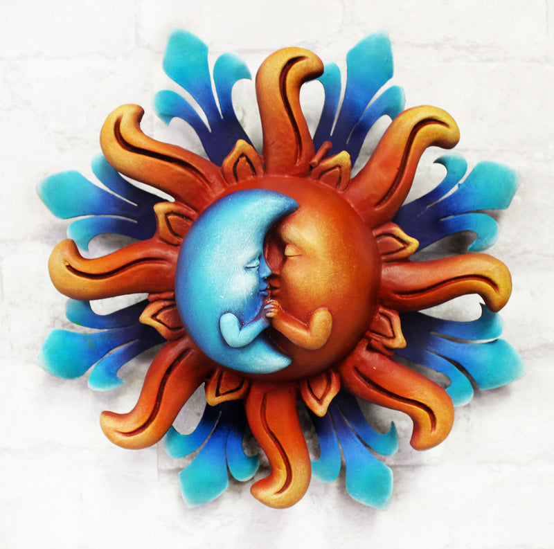 13" Airbrushed Sun face