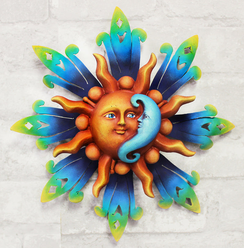 9" airbrushed Sun face