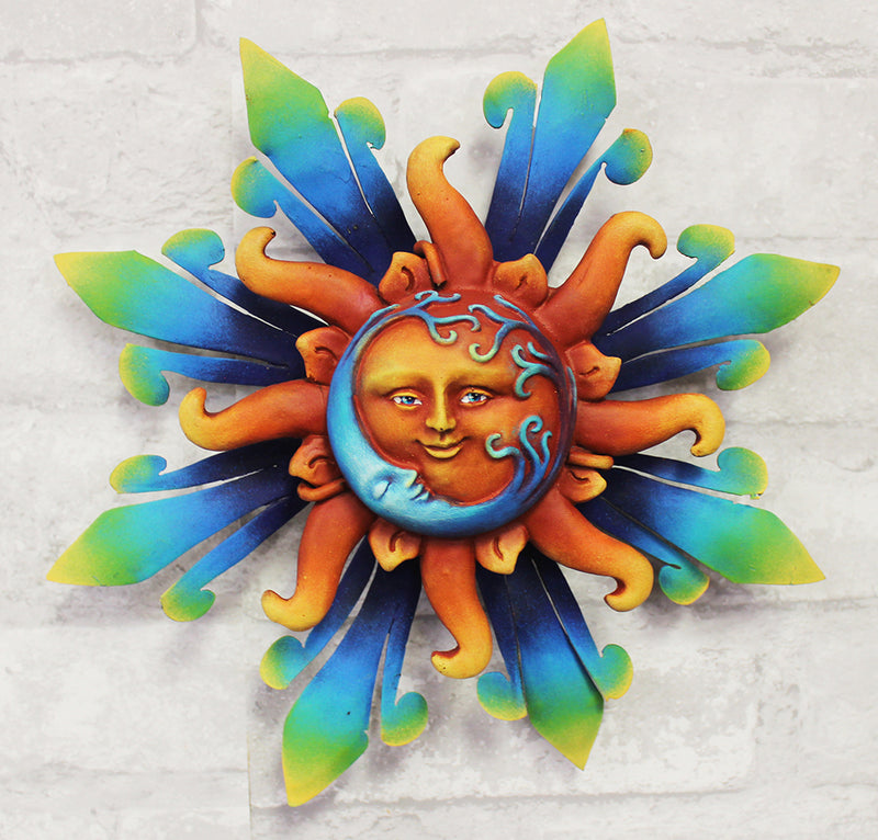 9" Airbrushed Sun face--LCSOLMN65