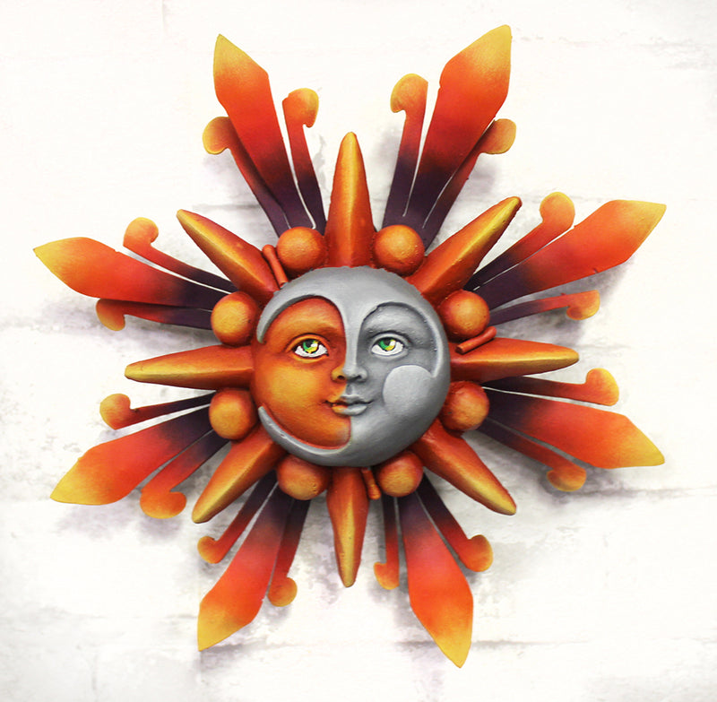 9" Airbrushed Sun face--LCSOLS7