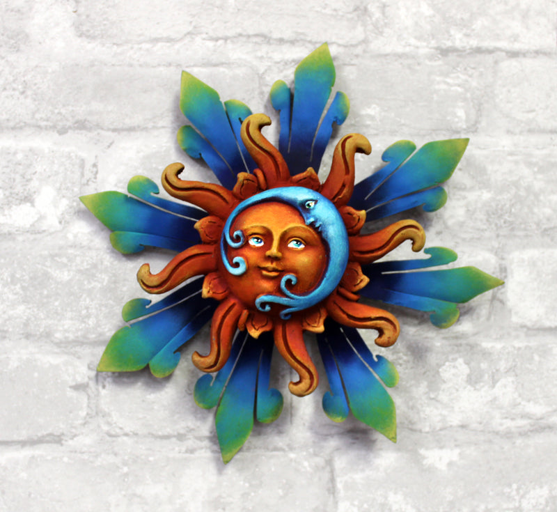 9" Airbrushed Sun face--LCSOLMN28