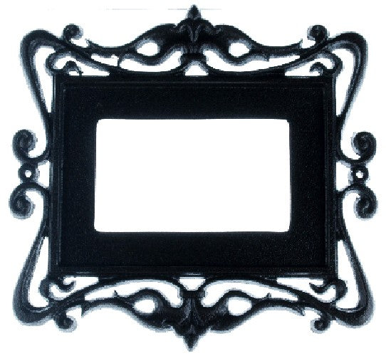 Tuscany Aluminum Frame for 2 Numbers