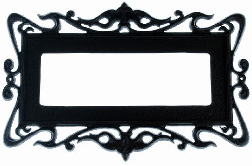 Tuscany Aluminum Frame for 4 Numbers