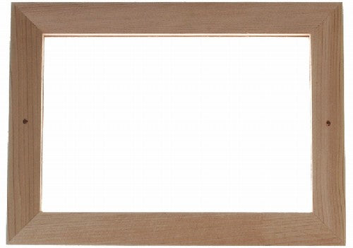 Cedar Frame for 2 Numbers