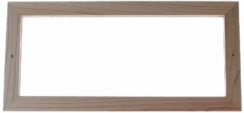 Cedar Frame for 4 Numbers