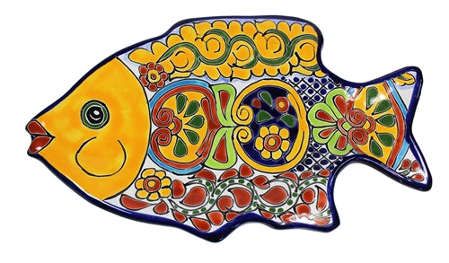 Talavera Large Fish Serving Plate-   LICFP203