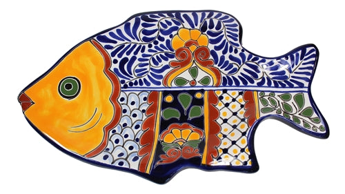 Talavera Large Fish Serving Plate-   LICFP203