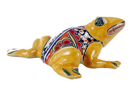 Medium Wall Frog- 5.5"x 6.5" (Yellow)-   LICXFM242
