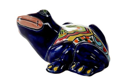 Small Wall Frog- 4.5" x 4.25" (Blue)-   LICXFS241