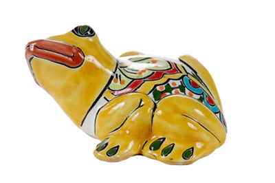 Small Wall Frog- 4.5" x 4.25" (Yellow)-   LICXFS241