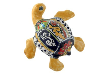 Small Wall Turtle- 6.25" x 6.25" (Yellow)-   LICXTS238