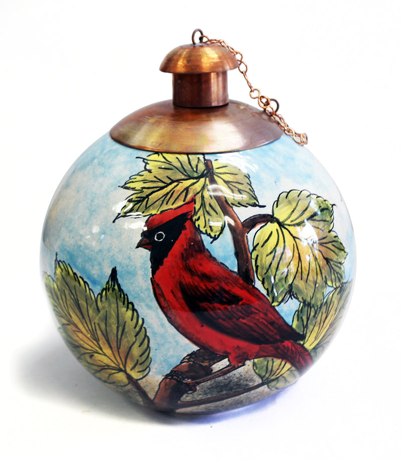 Museum Cardinal Ceramic Tabletop Torch
