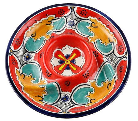 "Divided tray 13.75"" dia"