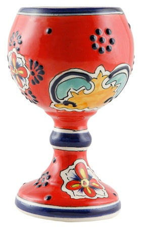 "Wine goblet 7.25"" high"