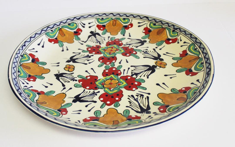 Large Serving Plate 15.5"-   QRV0113