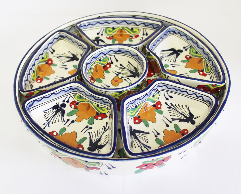 Divided Tray with Compartments-   QRV0211