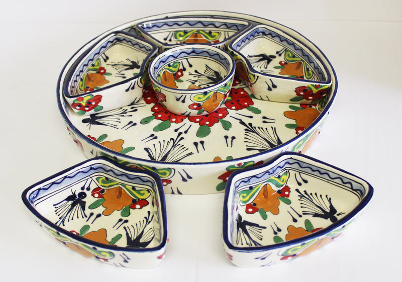 Divided Tray with Compartments-   QRV0211