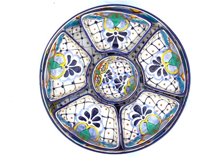 "Divided tray w/ 6 compartments 12.50"""