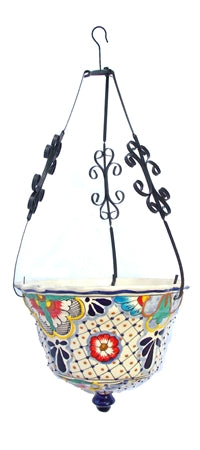 "Hanging planter basket 11"" dia"